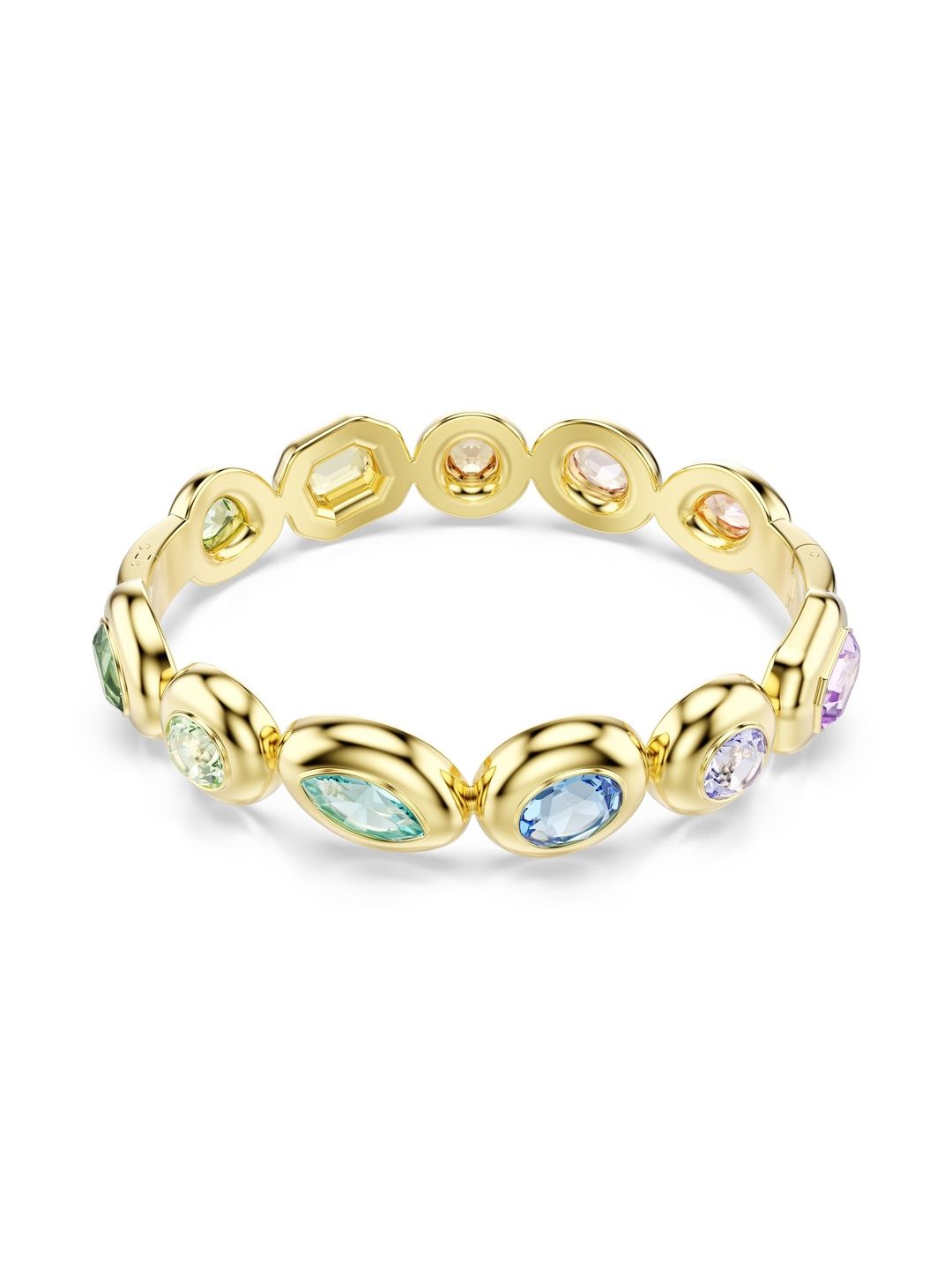 SWAROVSKI 18K Gold-Finish Crystals-Studded Bangle-Style Bracelet-picture-32