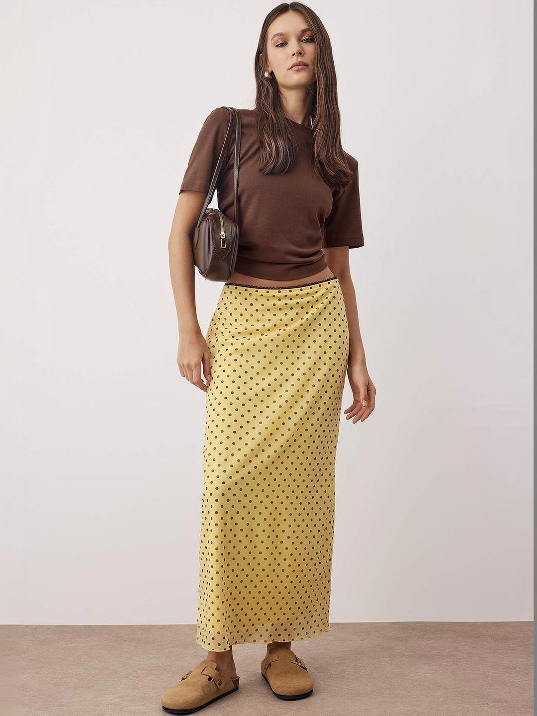 Trendyol Women Geometric Maxi A-Line Skirt-picture-12