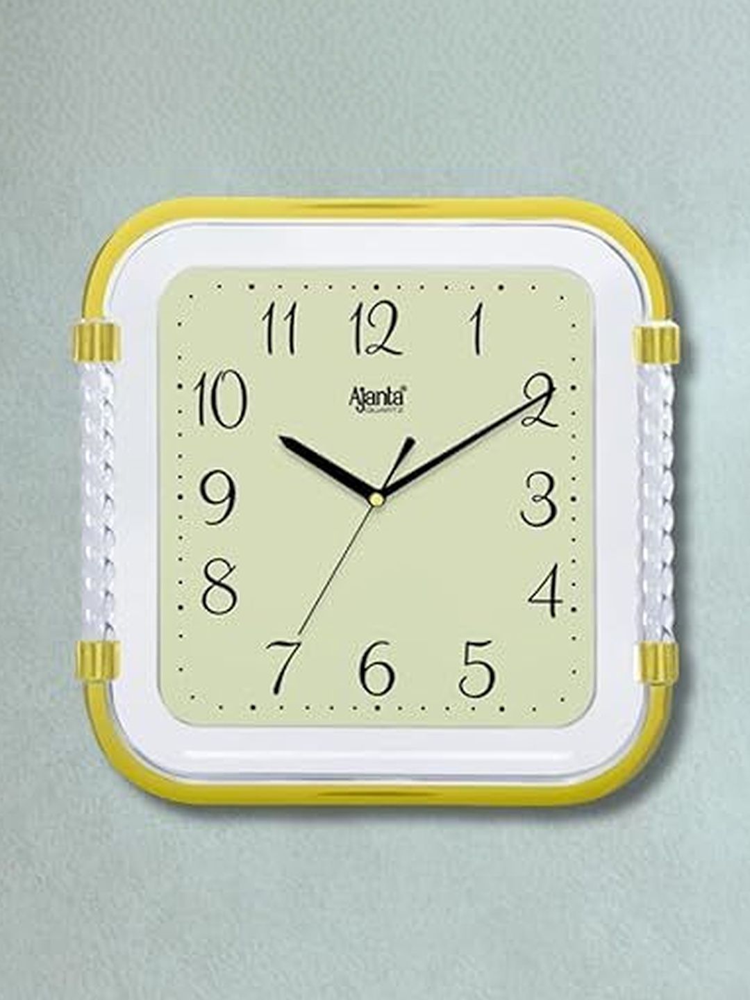 Ajanta Gold-Toned Wall Clock-picture-41