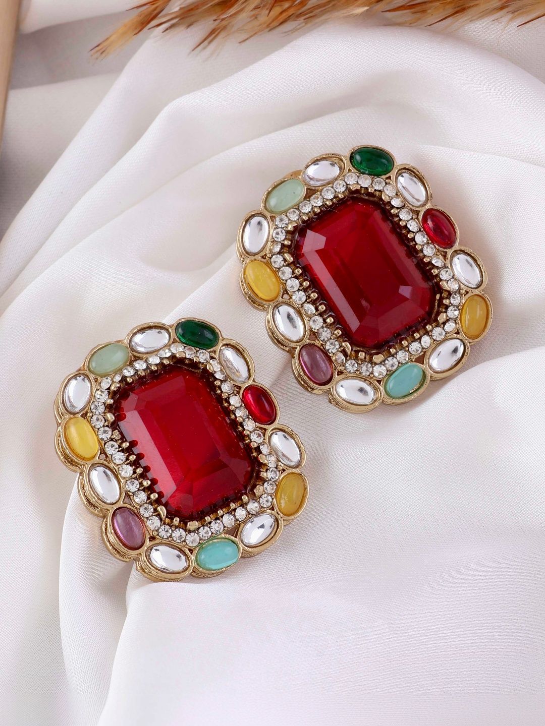 SHONA'S STYLE Geometric Studs Earrings-image-22