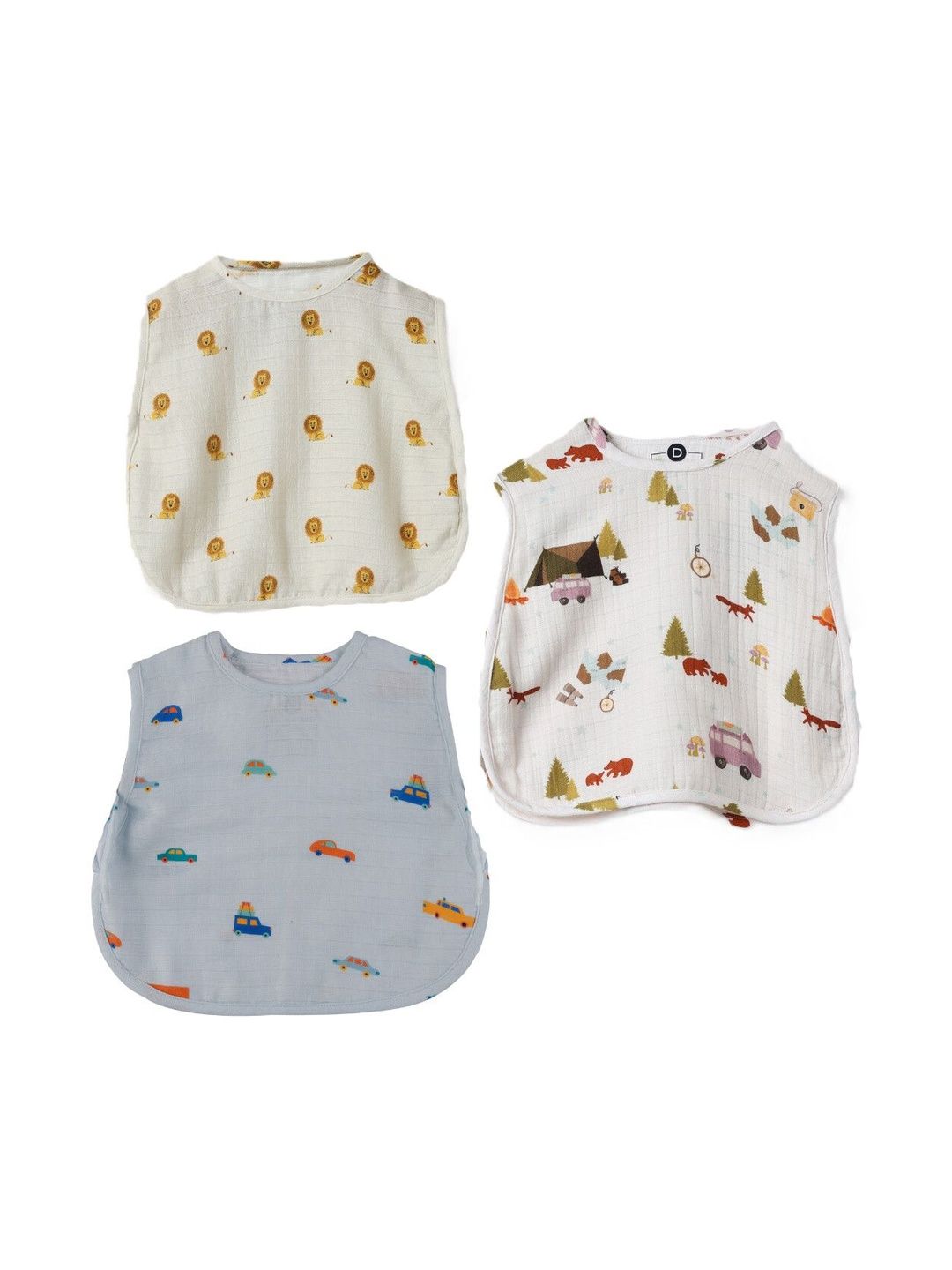 DULAAR Pack of 3 Printed Assorted Cotton Jhabla-picture-56