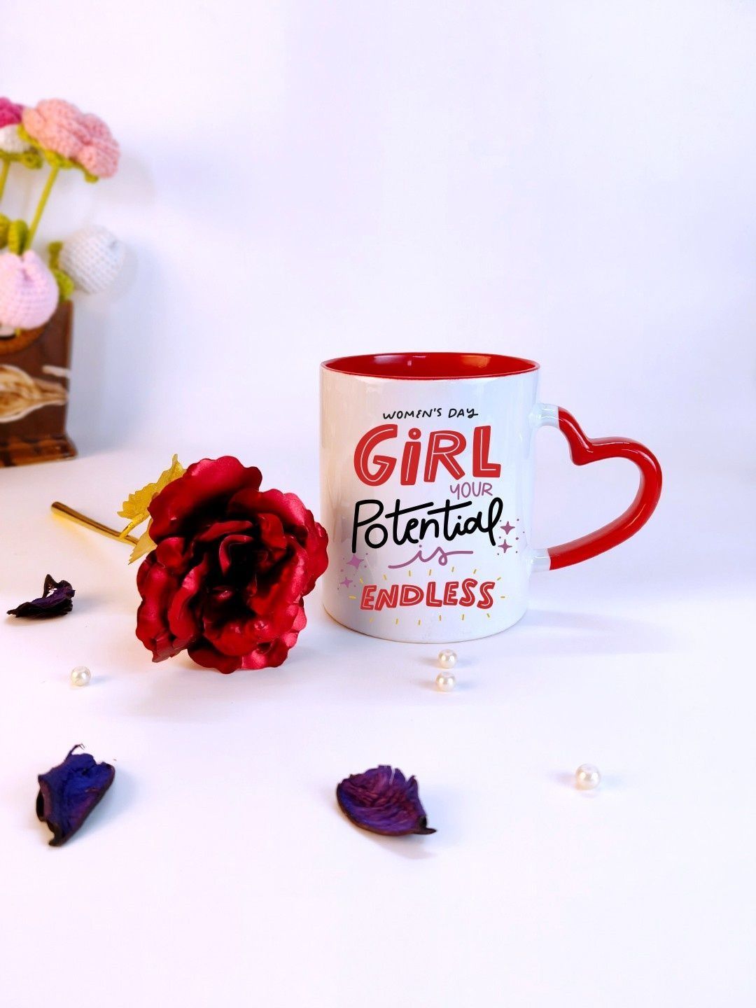 Giftii 2-Pcs Red Womens Day Home Gift Sets-picture-27