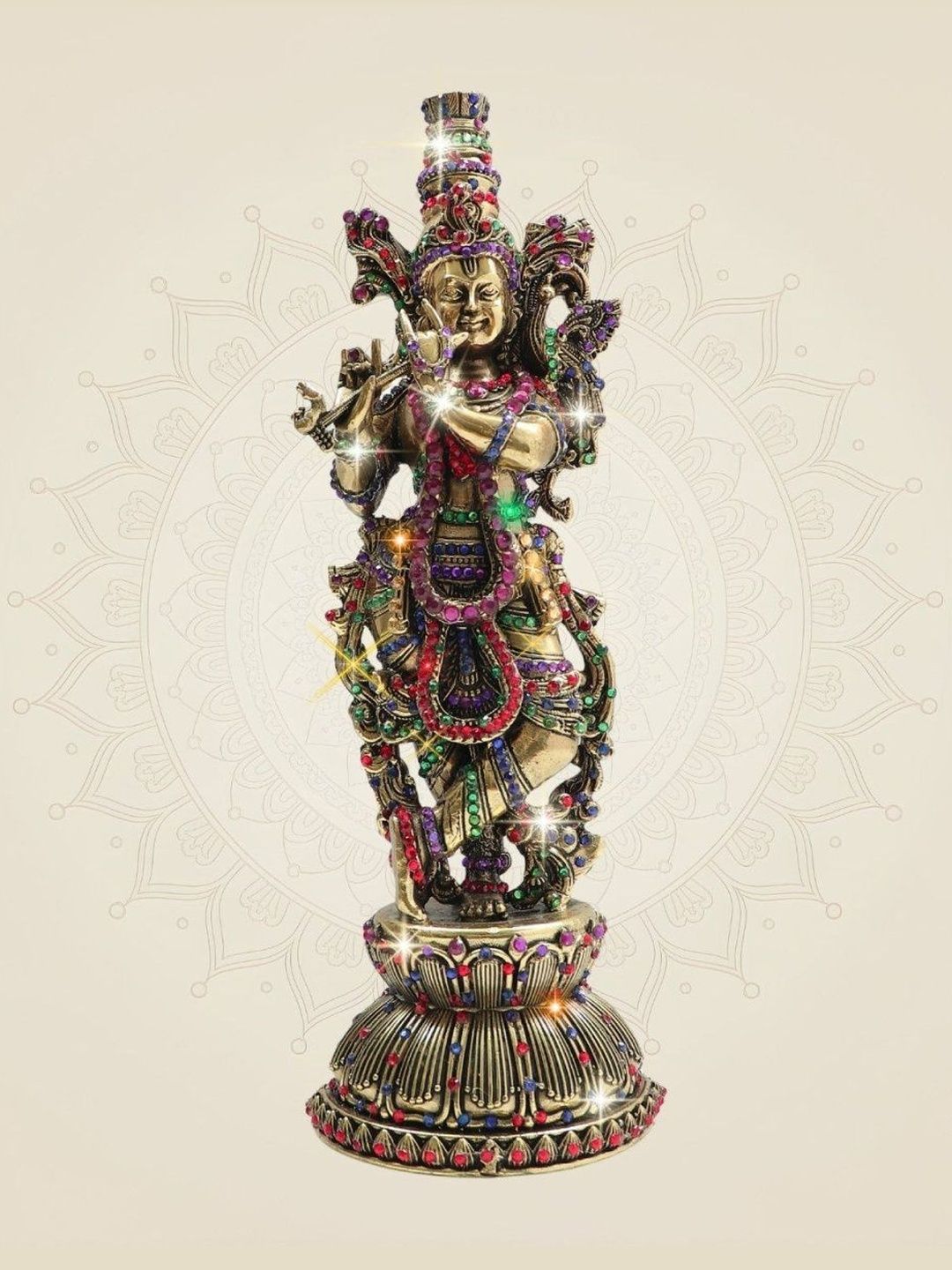 Luxeartisanship Multicoloured Religious Idol Showpiece-picture-44