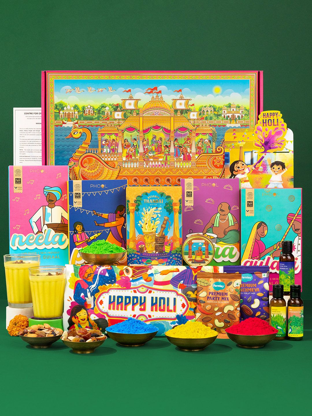 Phool Unisex Holi Gulal Assorted Gifts