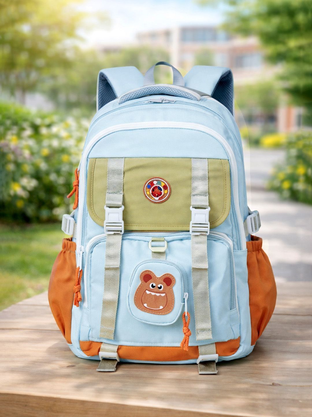 Little Surprise Box LLP Unisex Kids Colourblocked Backpack-picture-23