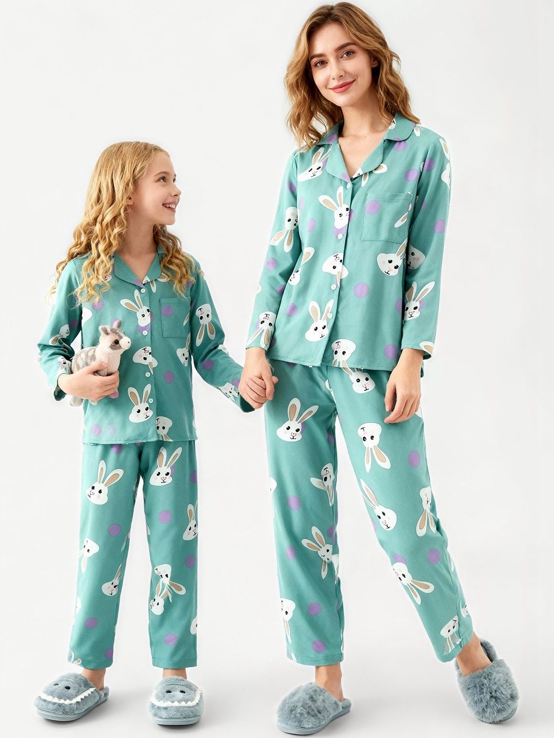 Trendyol Girls Printed Maxi Nightdress-image-32