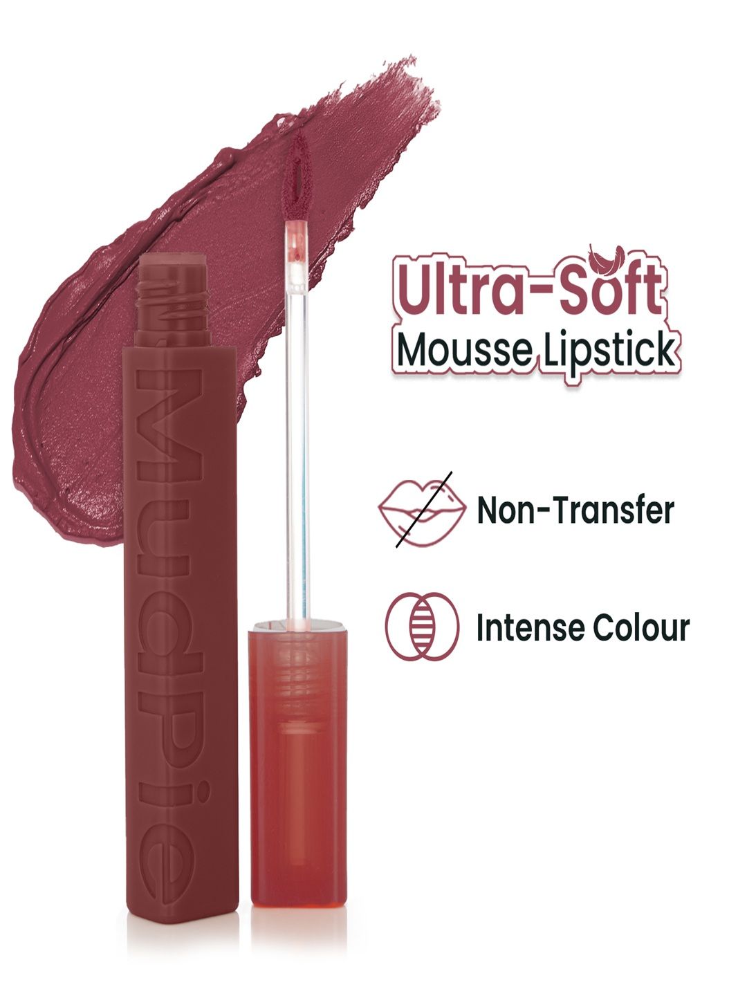 SWISS BEAUTY MudPie Soft Matte Mousse Finish Lipstick 3g- Shero-image-42