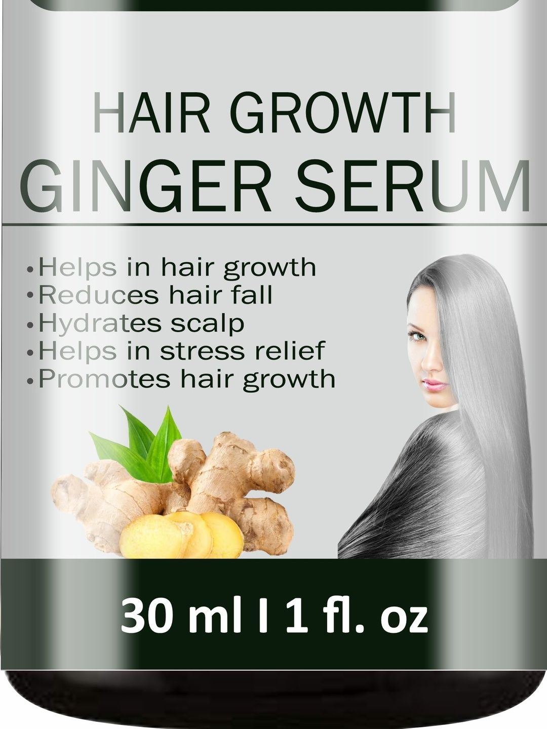 Pink Square Hair Growth Ginger Serum - 30 ml-image-41