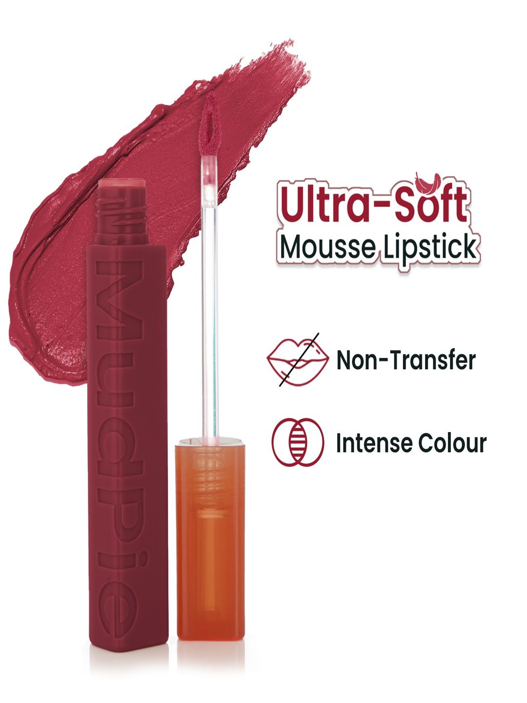 SWISS BEAUTY MudPie Soft Matte Mousse Finish Lipstick 3g- Innovator-image-43