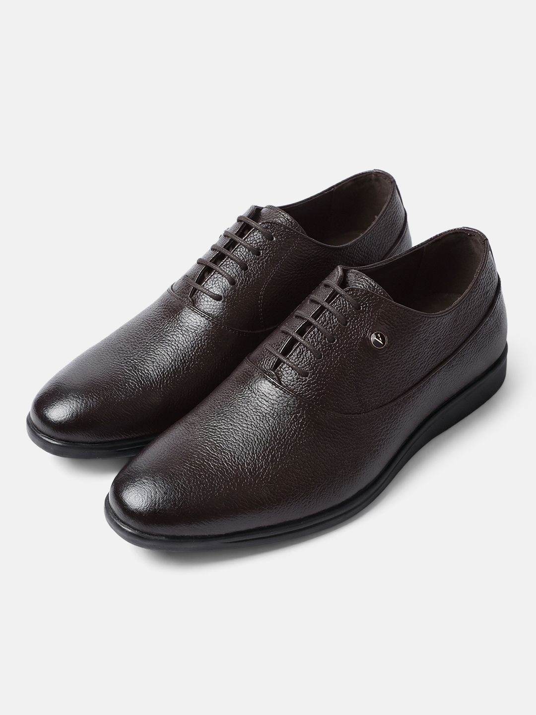 Van Heusen Men Textured Formal Oxford Shoes-picture-43