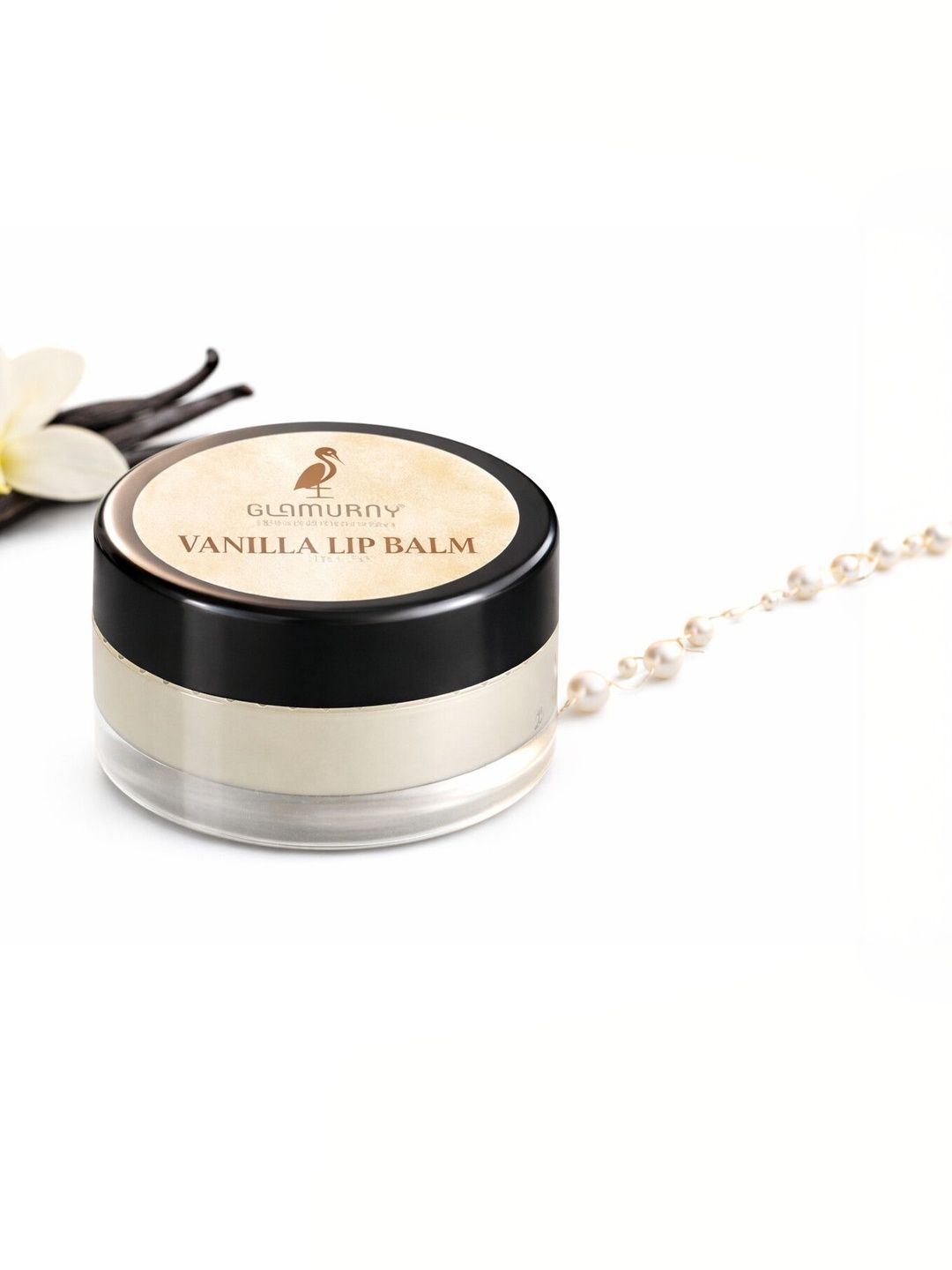 Glamurny Vanilla Lip Balm With Coffee Extracts - 8 g-image-13