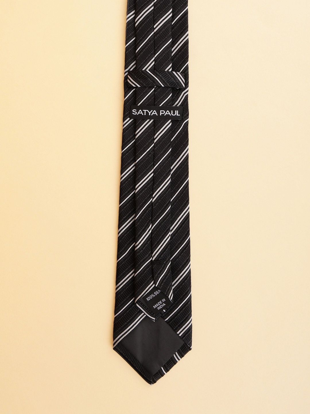 Satya Paul Men Striped Broad Tie-picture-56