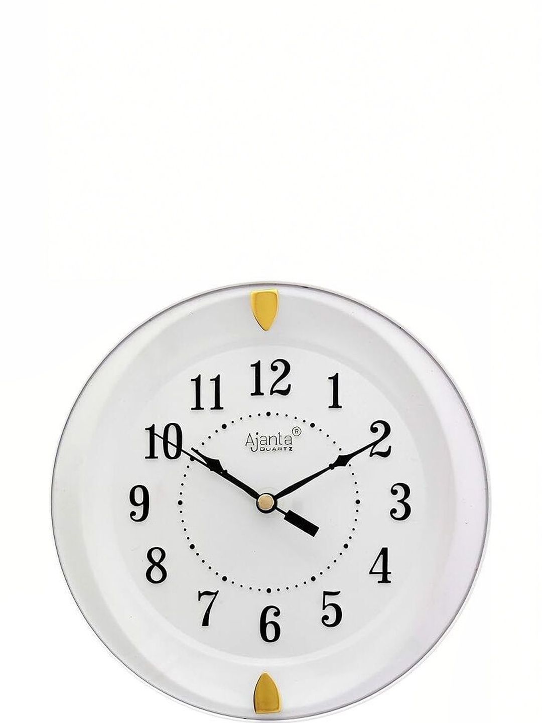 Ajanta White Wall Clock-picture-32
