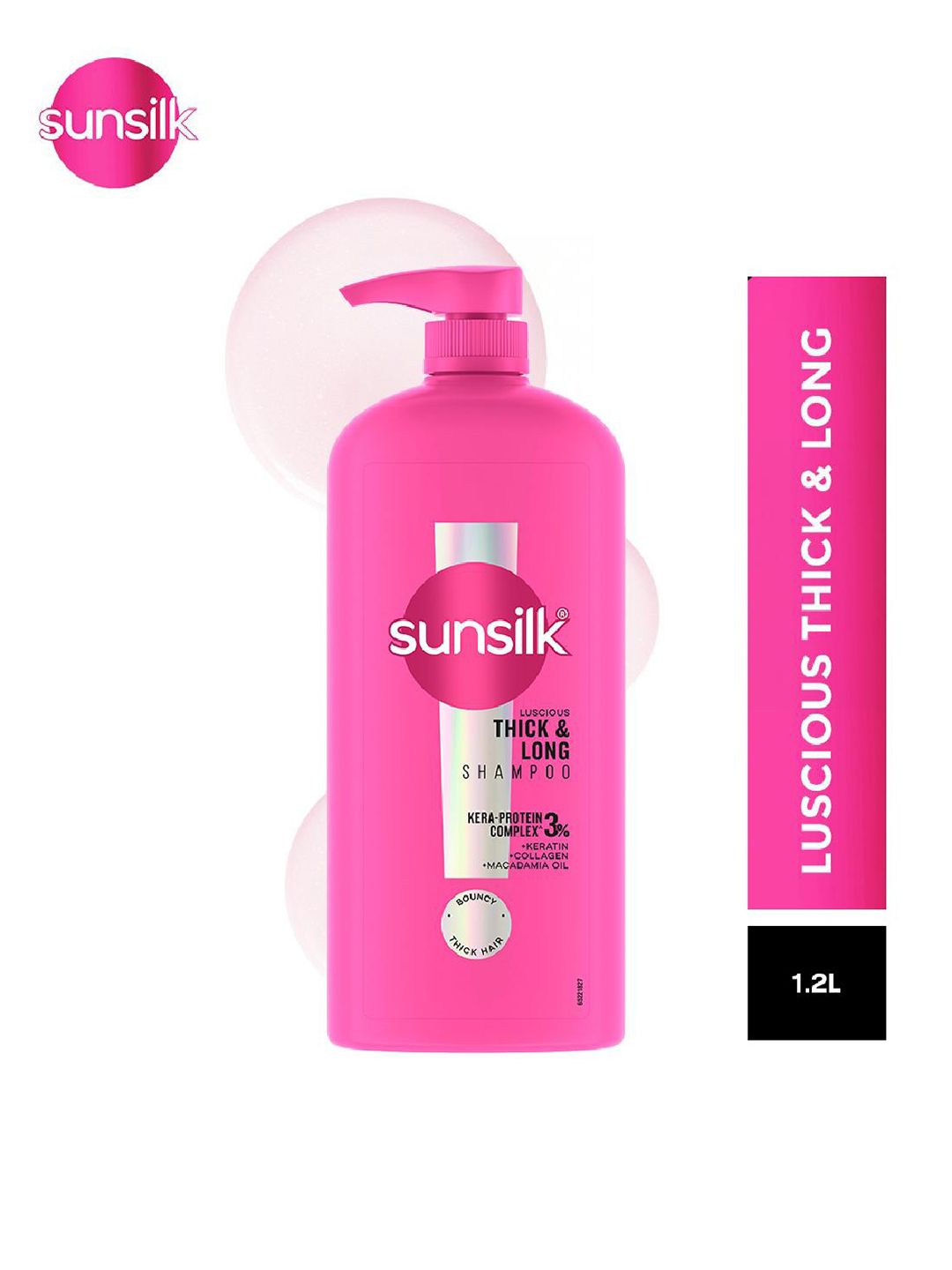 Sunsilk Luscious Thick & Long Shampoo with Keratin & Collagen - 1.2 L-image-43