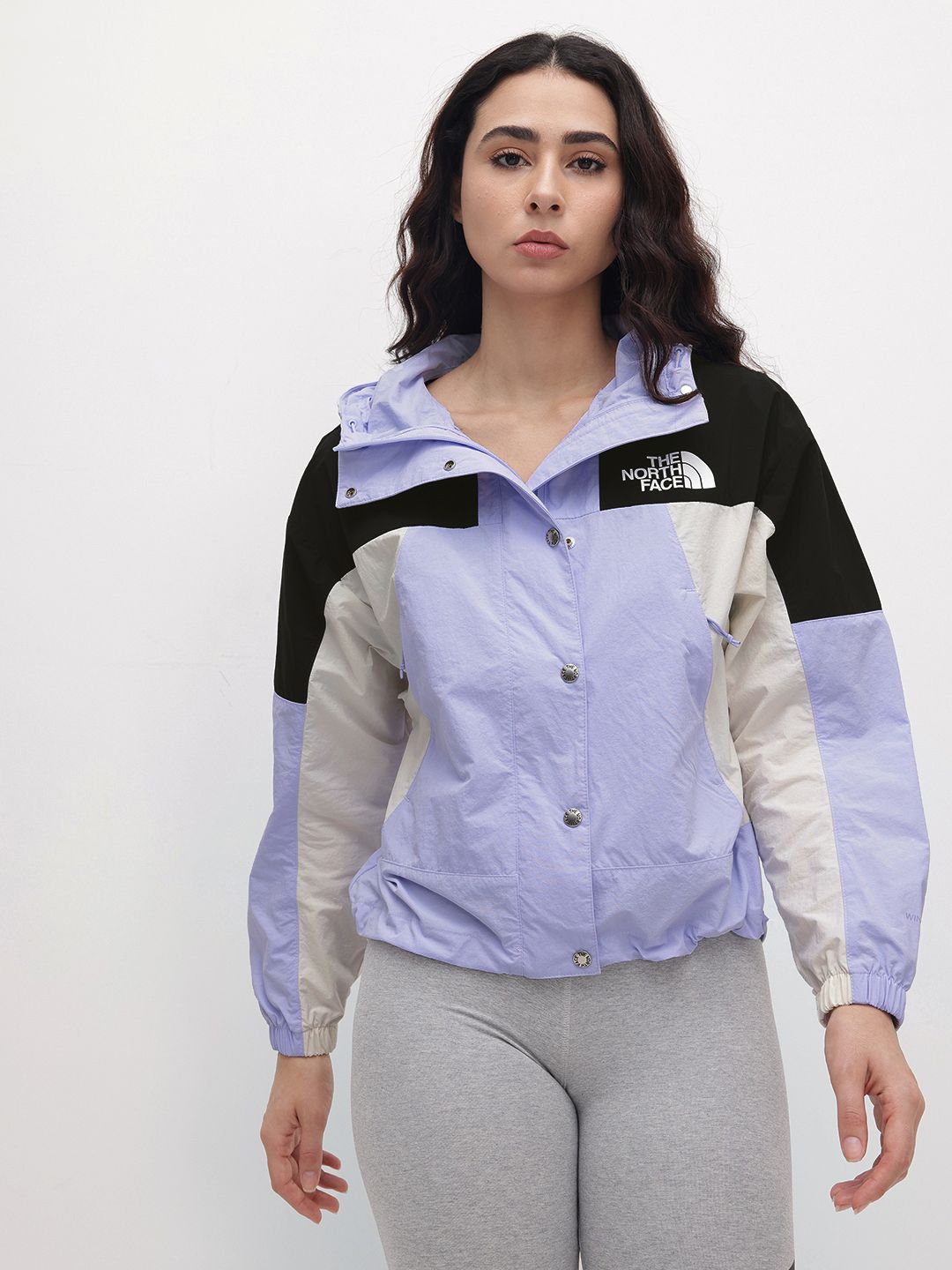 The North Face Colourblocked UPF 50+ Oversized Windcheater Sporty Jacket-picture-15