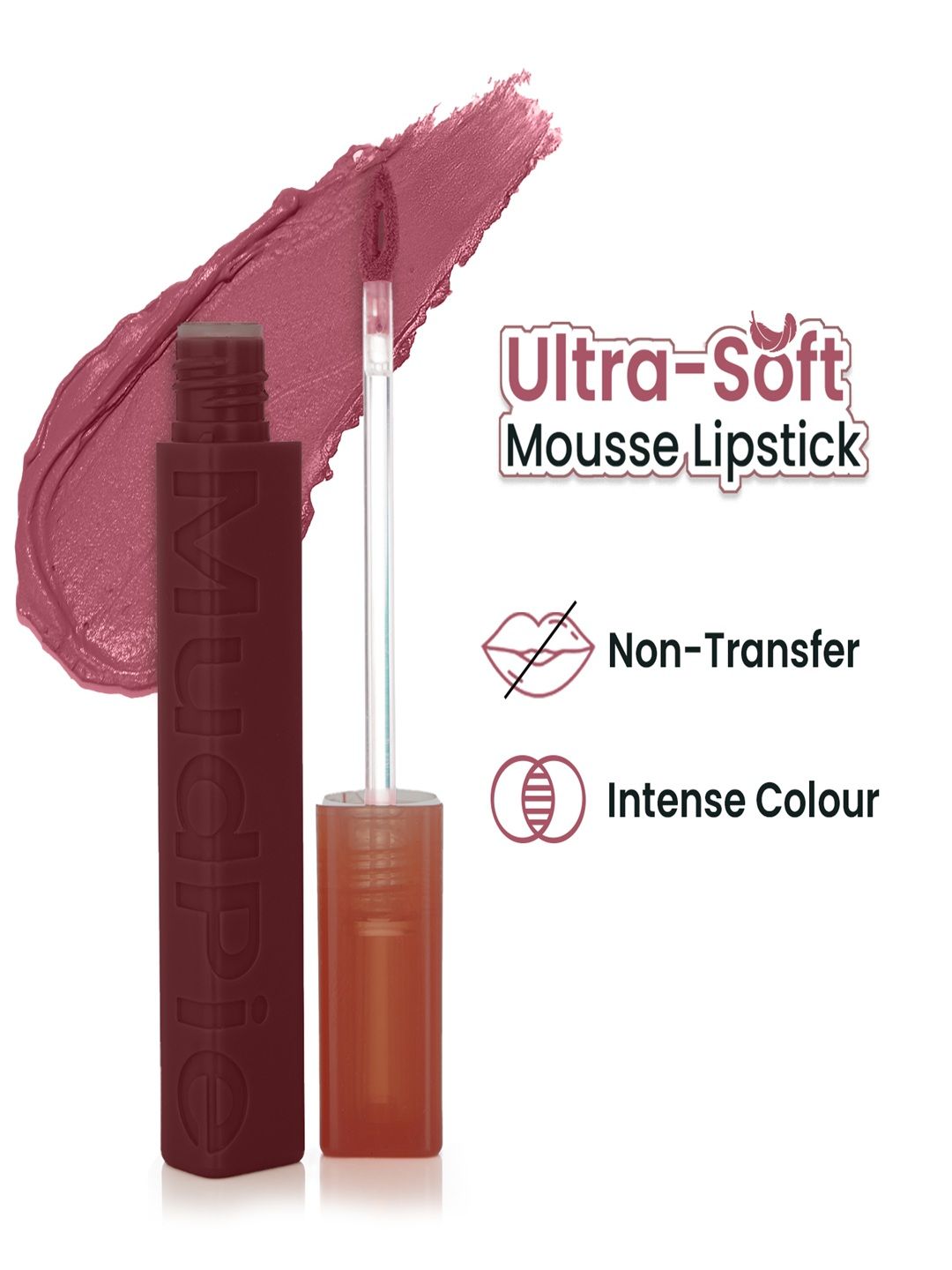 SWISS BEAUTY MudPie Soft Matte Mousse Finish Lipstick 3g- Lady Luxe-image-11