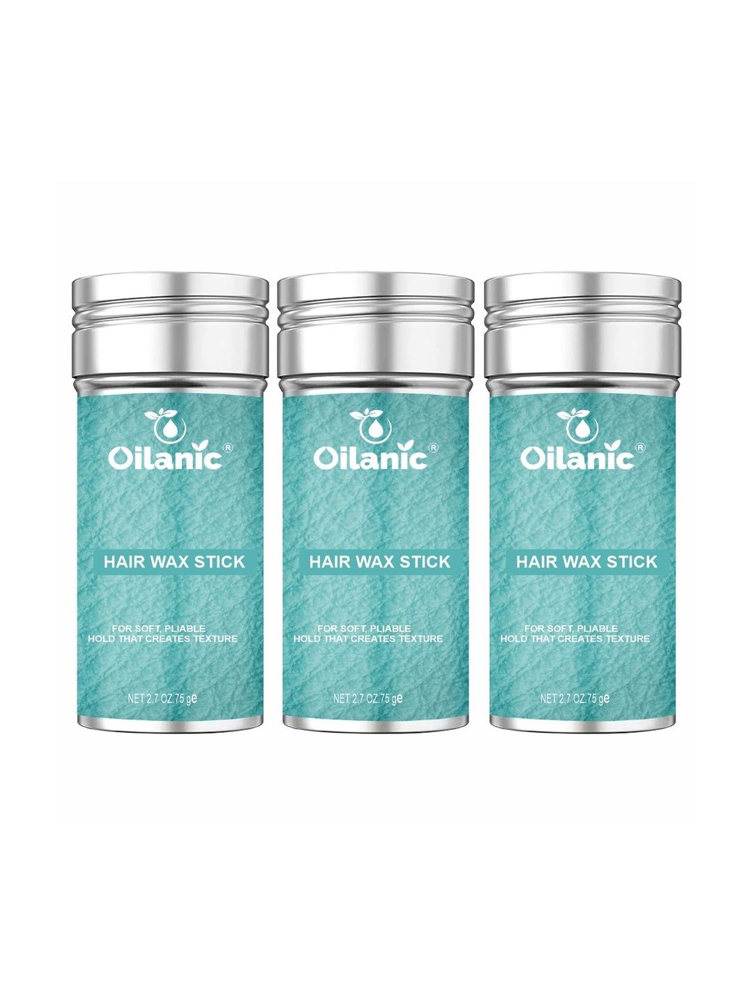 Oilanic Set Of 3 Hair Wax Stick - 75 g Each