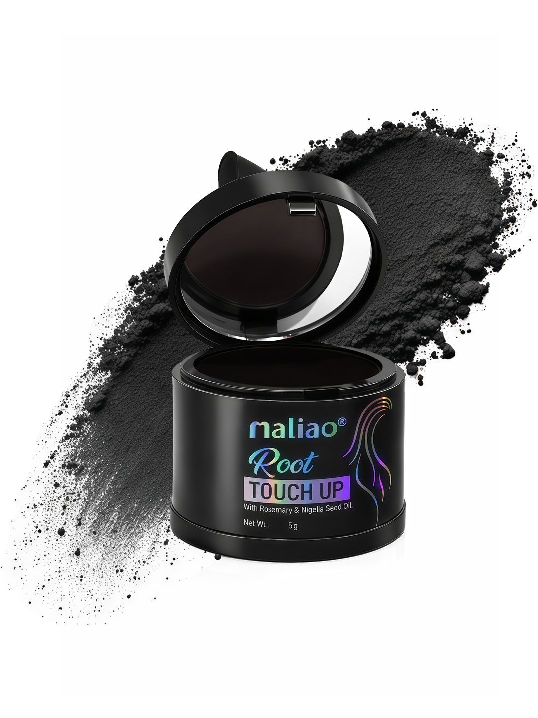 Maliao Root Touch Up With Rosemary & Nigella Seed Oil - 5 g - Black 01-image-28