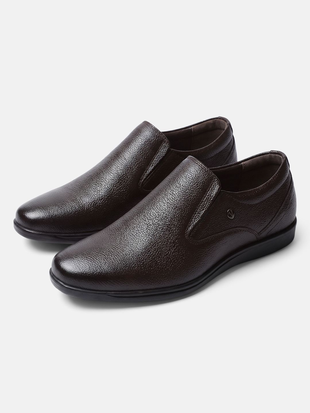 Van Heusen Men Textured Formal Slip-Ons-picture-45
