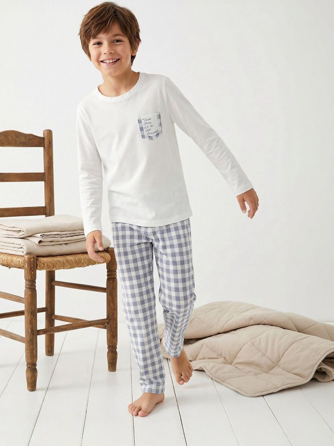 Trendyol Boys Checked Maxi Nightdress-picture-33