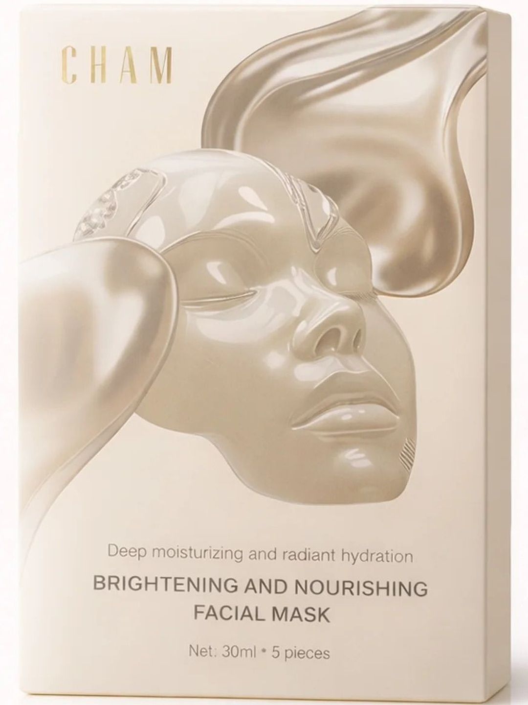 CHAM Brightening Face- Mask Pack of 5 TXA +Niacinamide +Stable Vitamin C-image-42