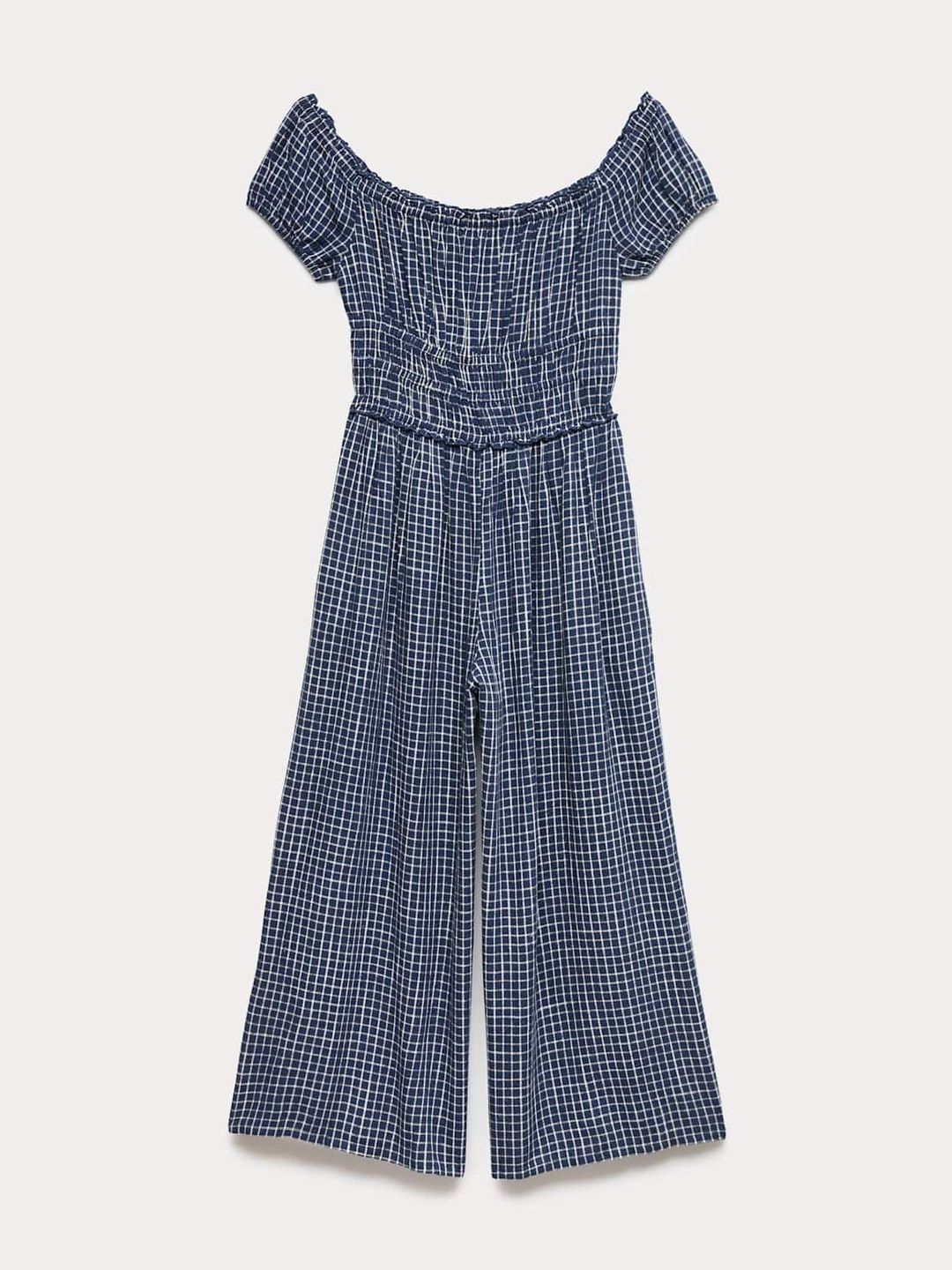 Marks & Spencer Girls Checked Wide Leg Jumpsuit-picture-23