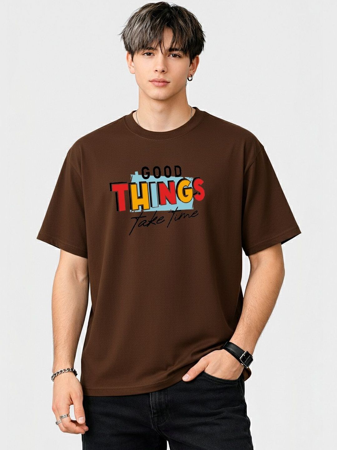 Moda Rapido Men Typography Printed T-shirt-picture-38