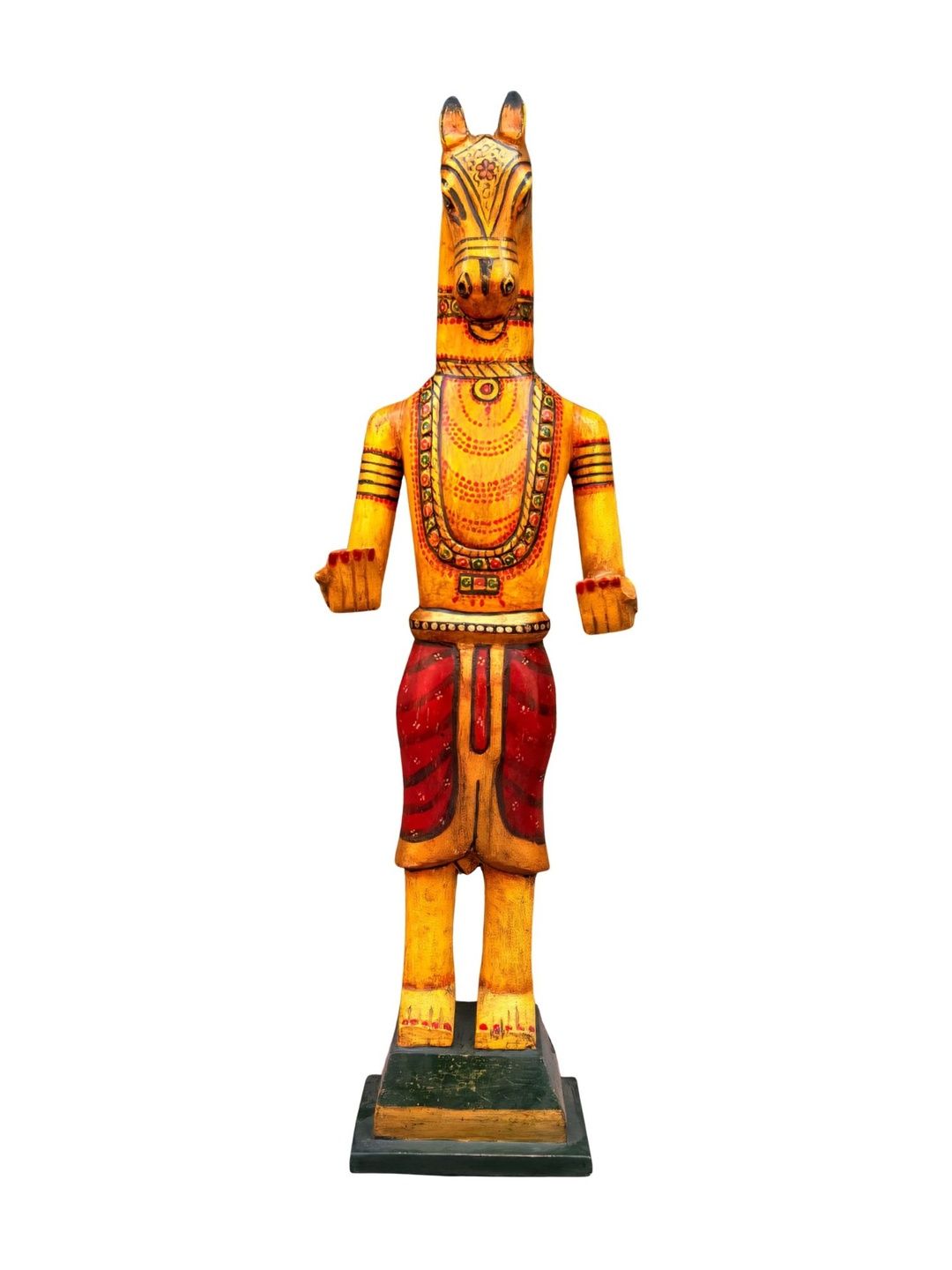 Revive Home Yellow Figurine Showpiece-picture-53