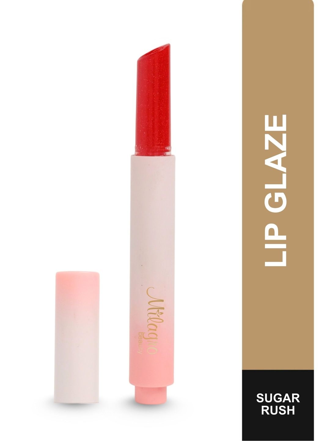 Milagro beauty Lip Glaze High Shine Gloss Balm With Shea Butter - 2.5 g - Sugar Rush-image-9