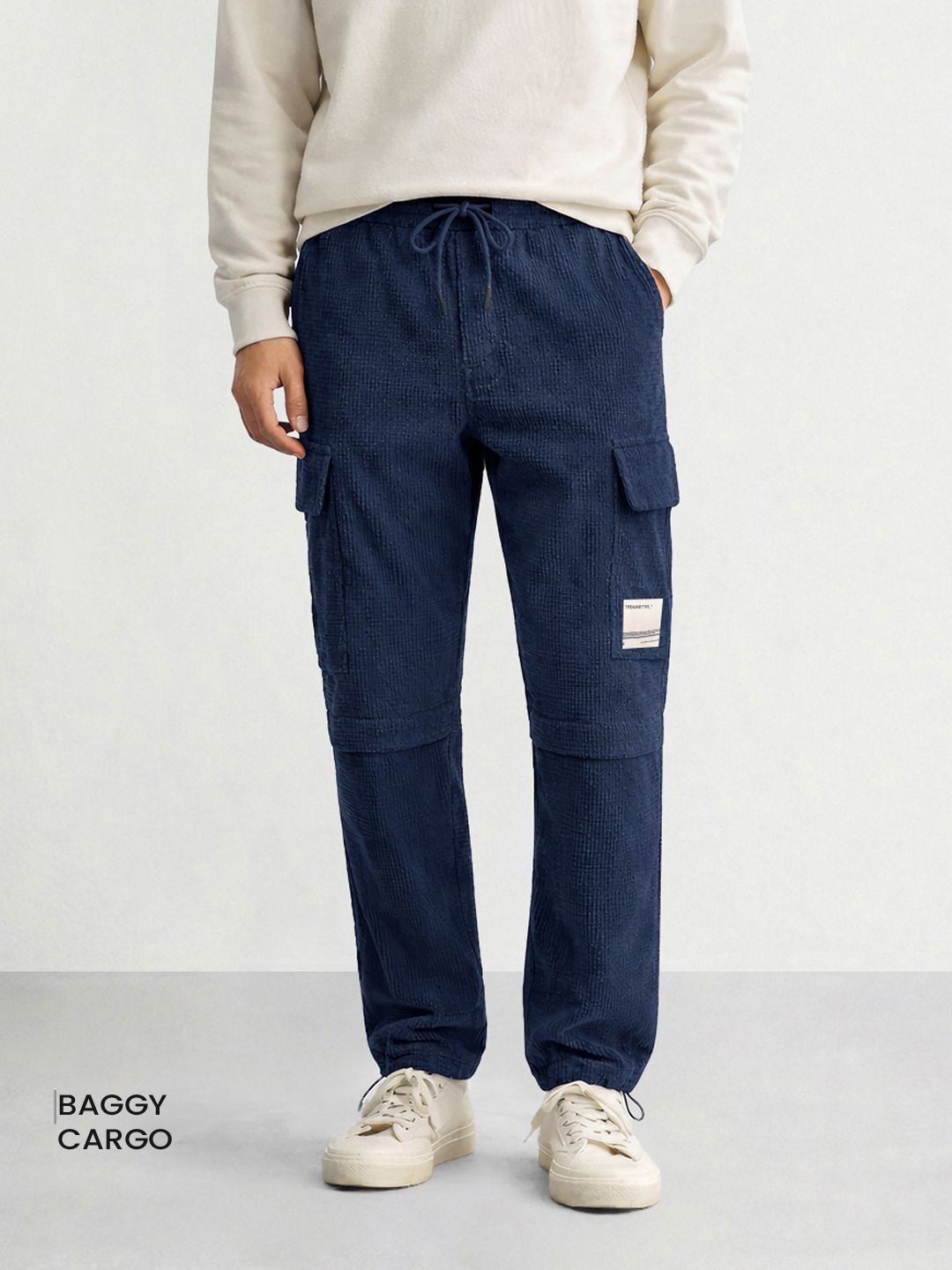 The Indian Garage Co Men Cargos Trousers-image-16