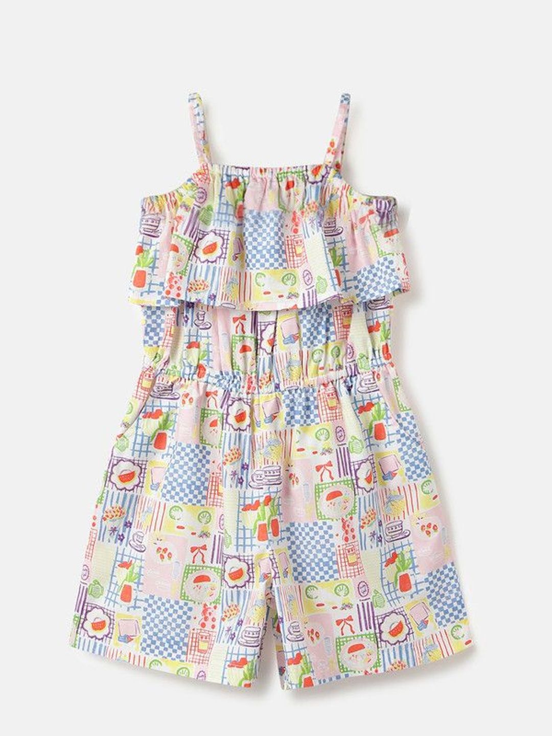 United Colors of Benetton Girls Printed Jumpsuit-picture-33