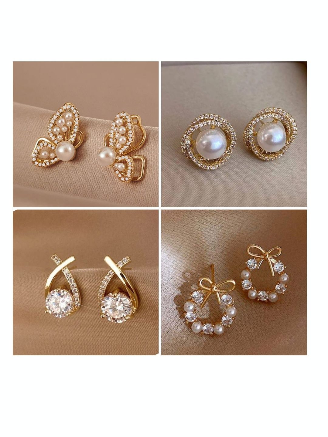 alamodey Geometric Studs Earrings-picture-34