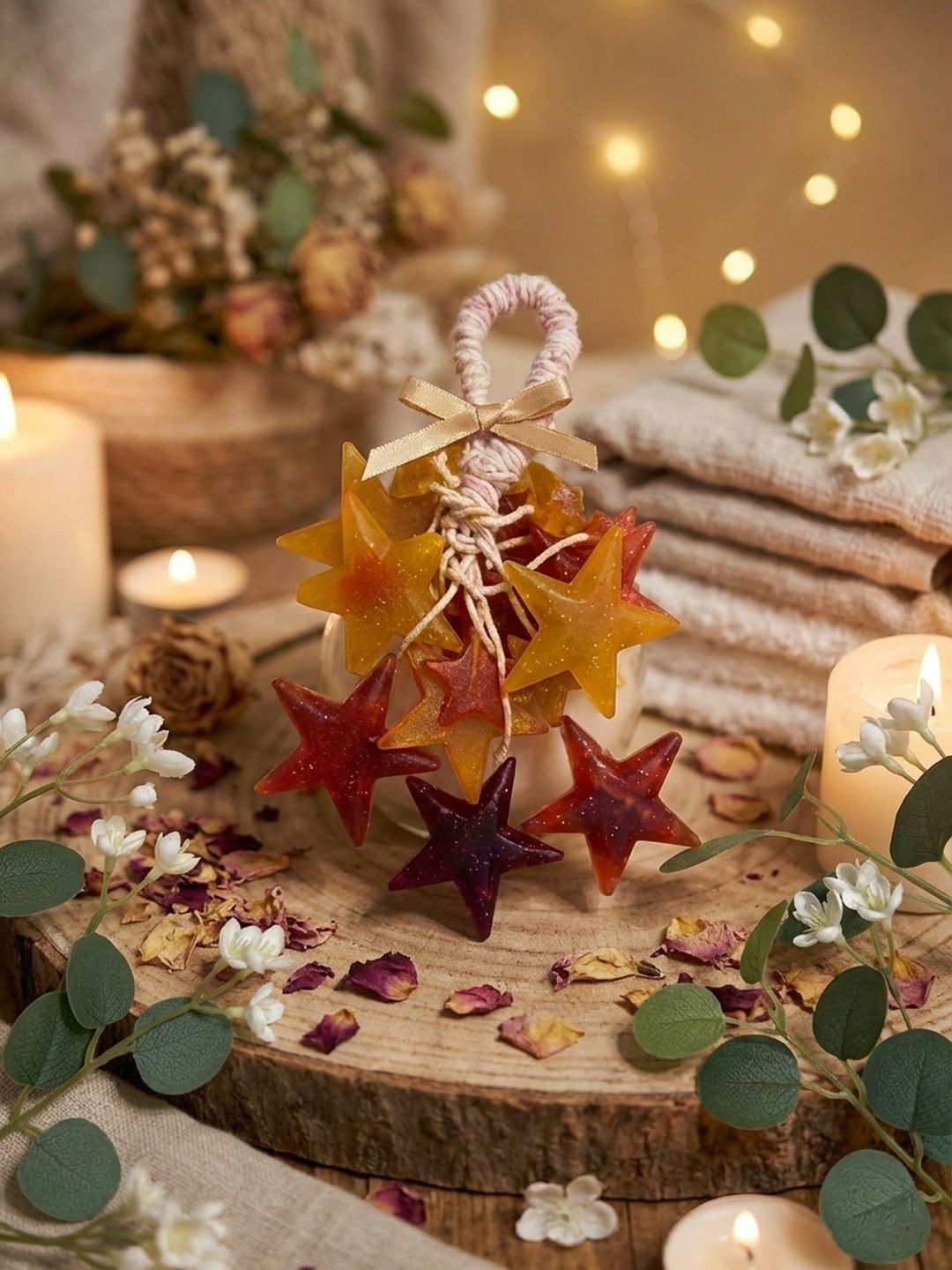 KRENOZ Sunburst Star Hanging Handwash Soap Bar - 100 g-picture-55