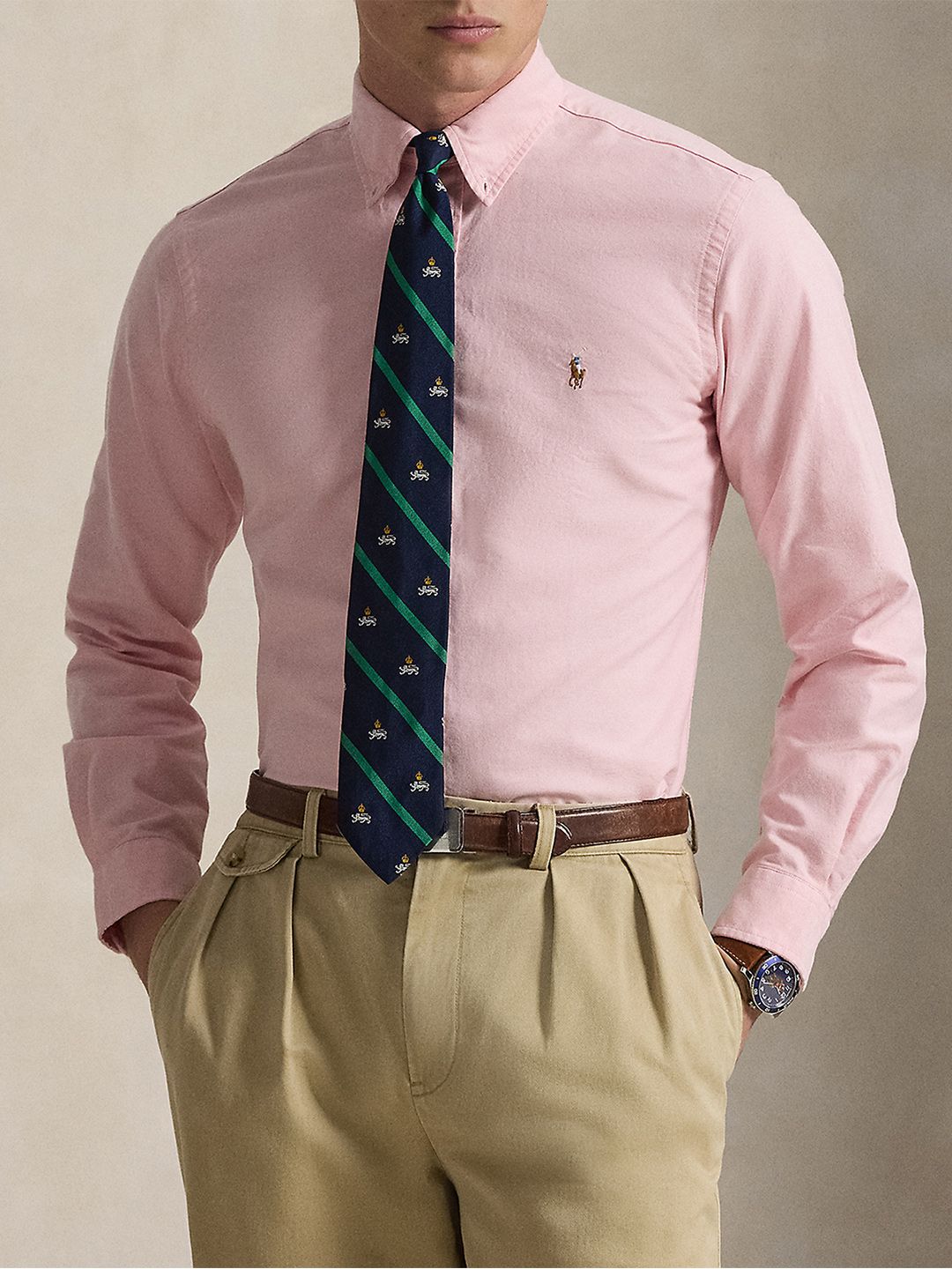 Polo Ralph Lauren Cotton Spread Collar Shirt-picture-53