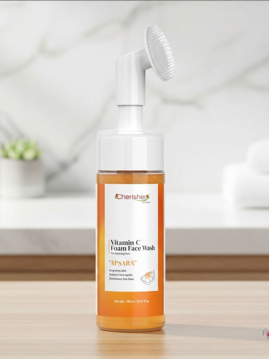 CHERISHER Apsara Vitamin C Foam Face Wash - 150 ml-image-49
