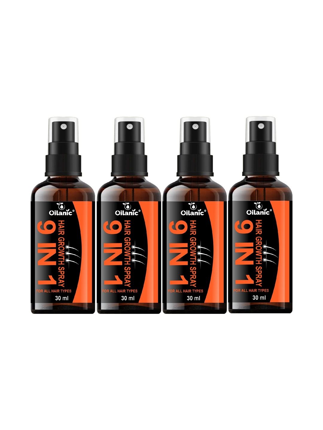 Oilanic Set Of 4 Hair Growth Serum Spray - 30 ml Each-image-19