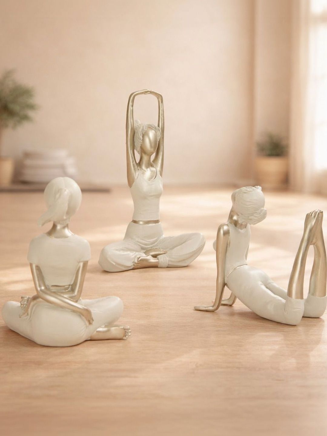 THE SACRED GIFTS Silver-Toned Figurine Showpiece