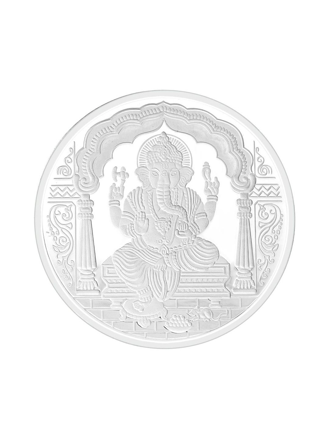 Malabar Gold & Diamonds 999 Pure Ganesh Silver Coin- 20g-picture-36