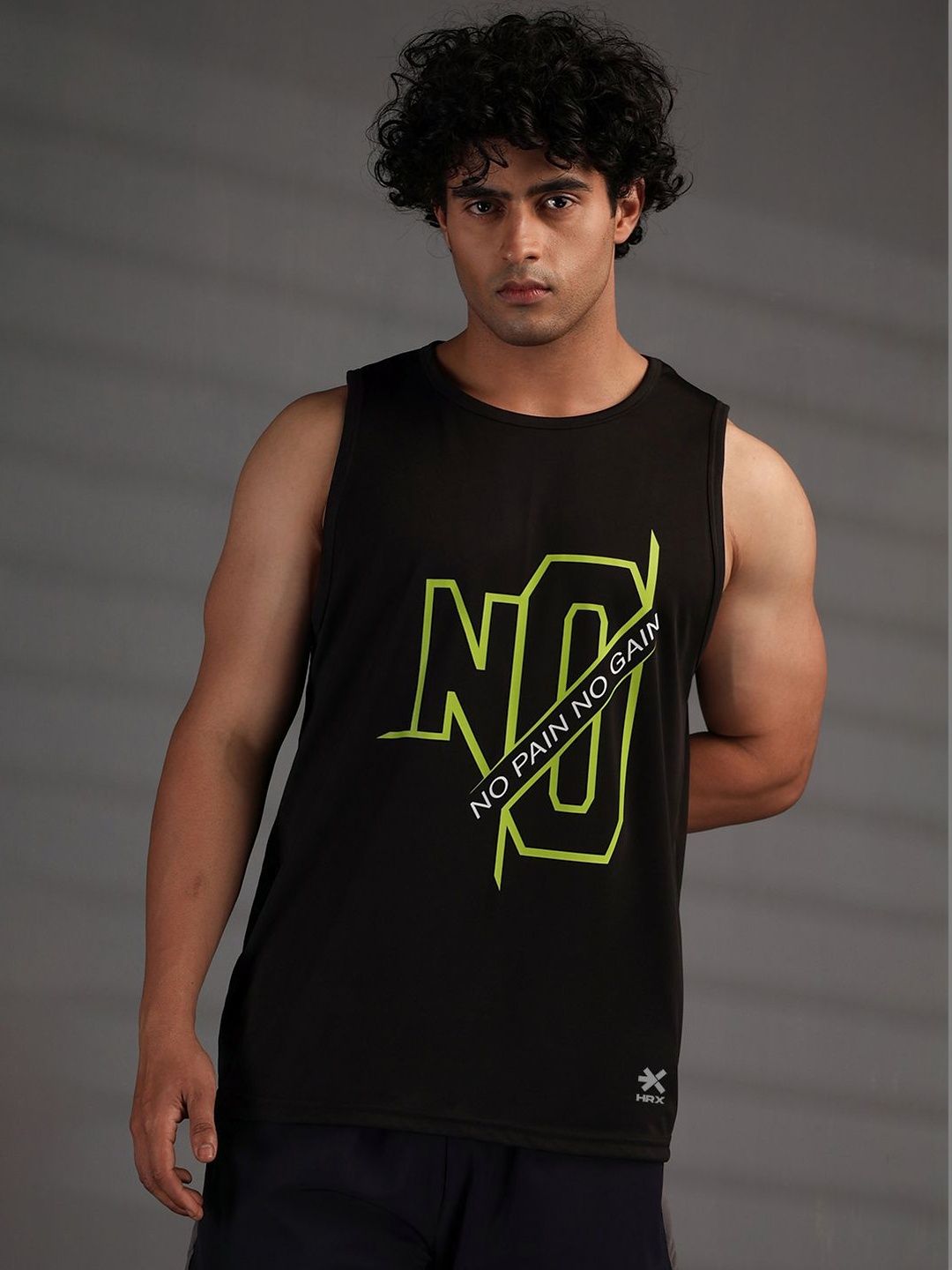 HRX by Hrithik Roshan Men Typography Printed Moisture Wicking Gym Vest-picture-41