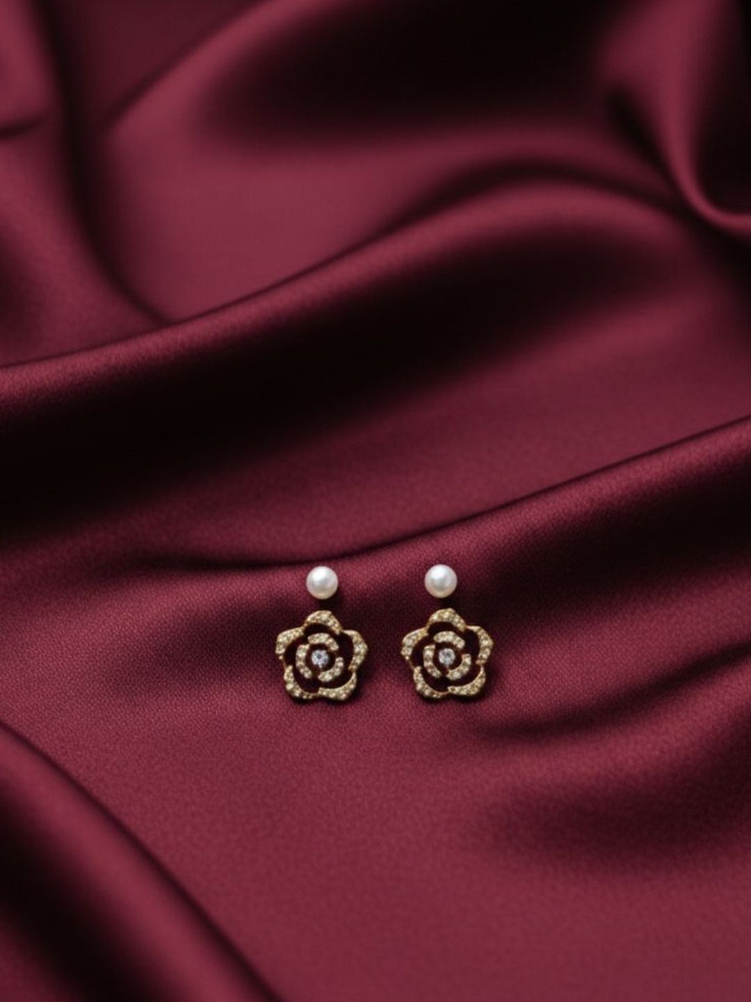 SZN Floral Studs Earrings-picture-27