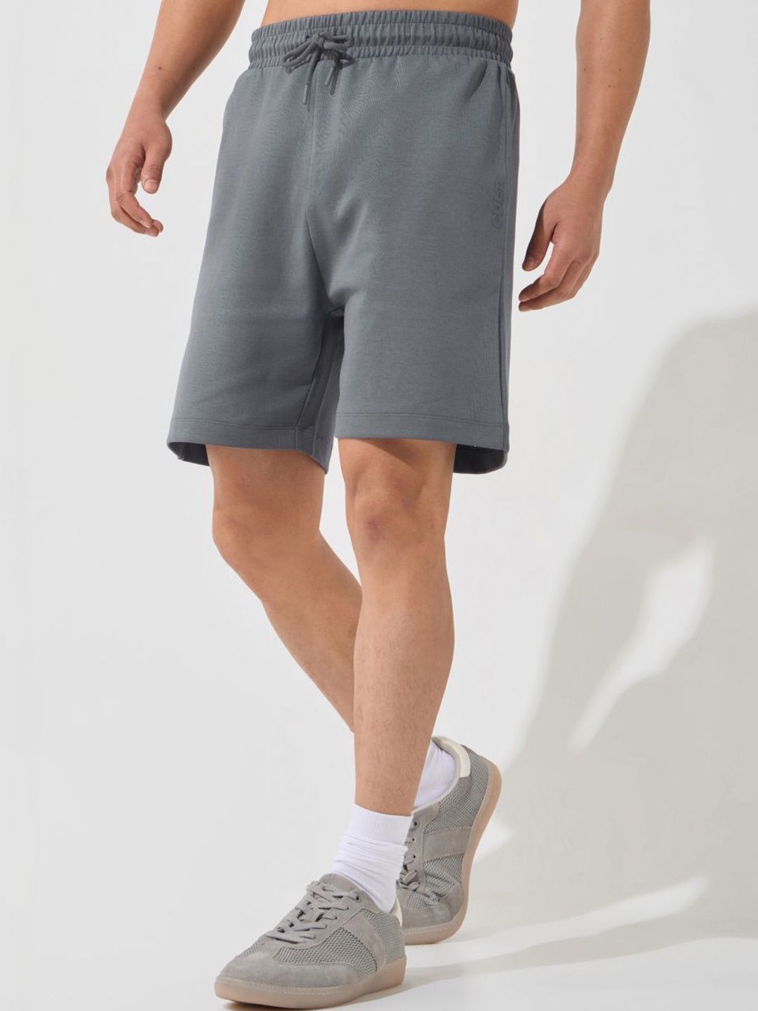 CULT Men's Dark Grey Ultra Luxe Classic Shorts-picture-15