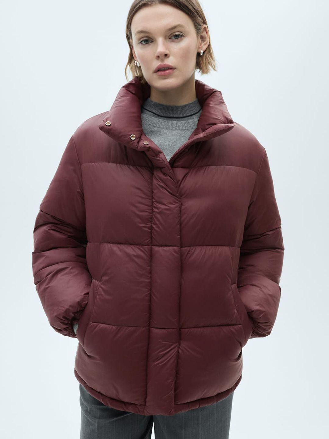 MANGO Quilted Puffer Jacket-image-36