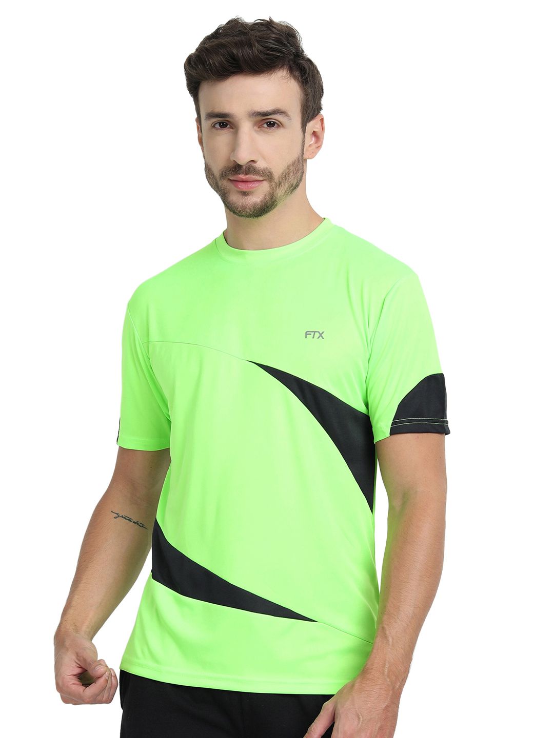 FTX Men Colourblocked Dri-FIT T-shirt-picture-30