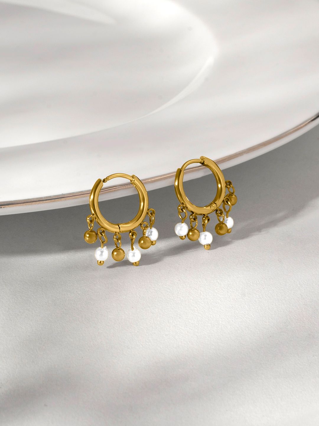 PALMONAS Contemporary Studs Earrings-image-21