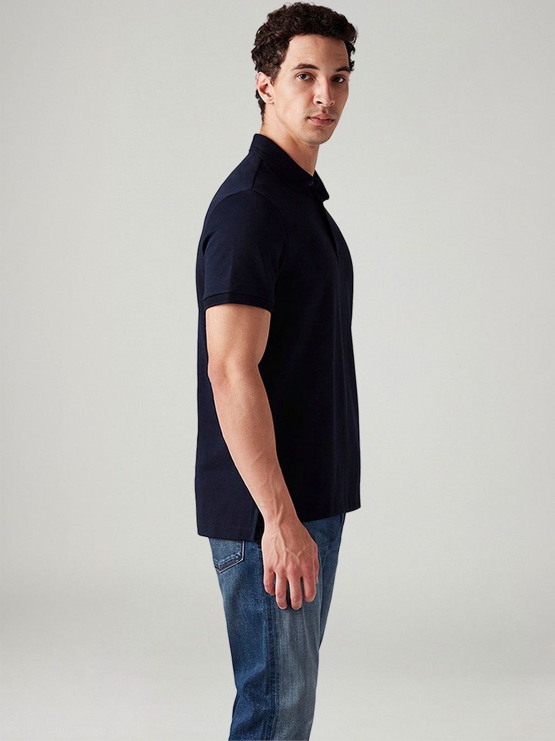 Levis Men's Solid Slim Fit Polo T-Shirt-picture-16