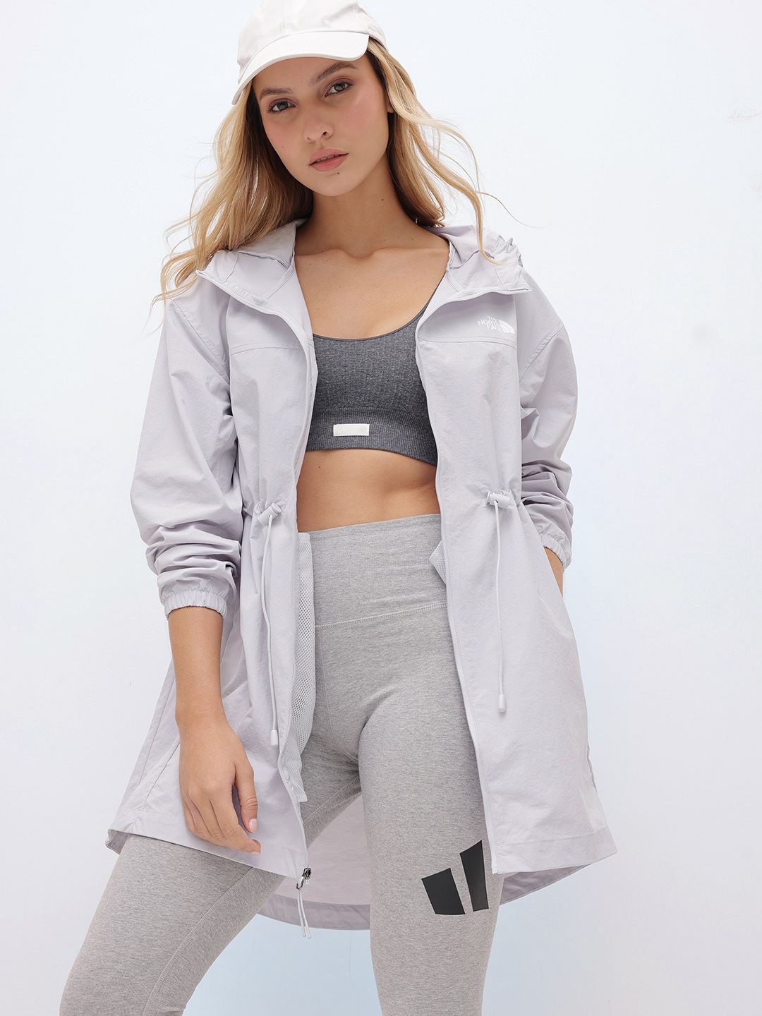 The North Face Hooded WindWall & UPF Longline Sporty Jacket-picture-14