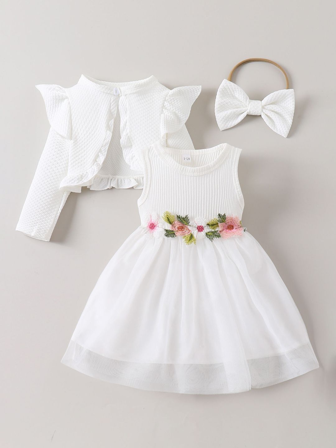 Hopscotch Girls Embellished Fit & Flare Dress-picture-34