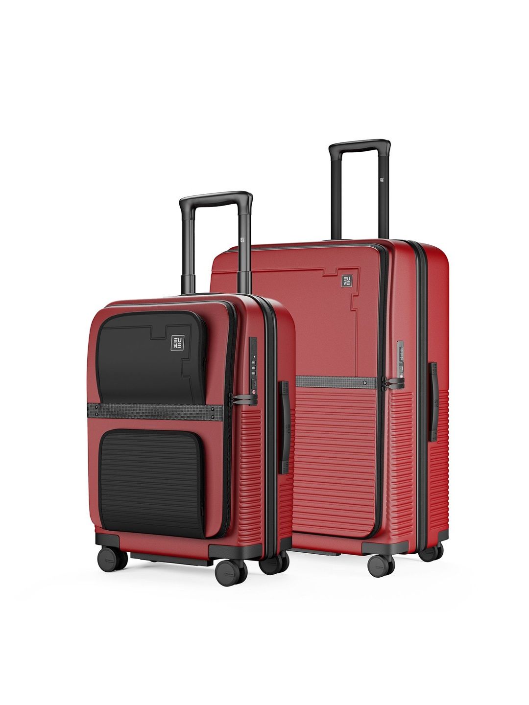 EUME Aerotop Set Of 2 TSA Lock Hard-Sided Trolley Bags With Anti Theft Zipper-picture-25
