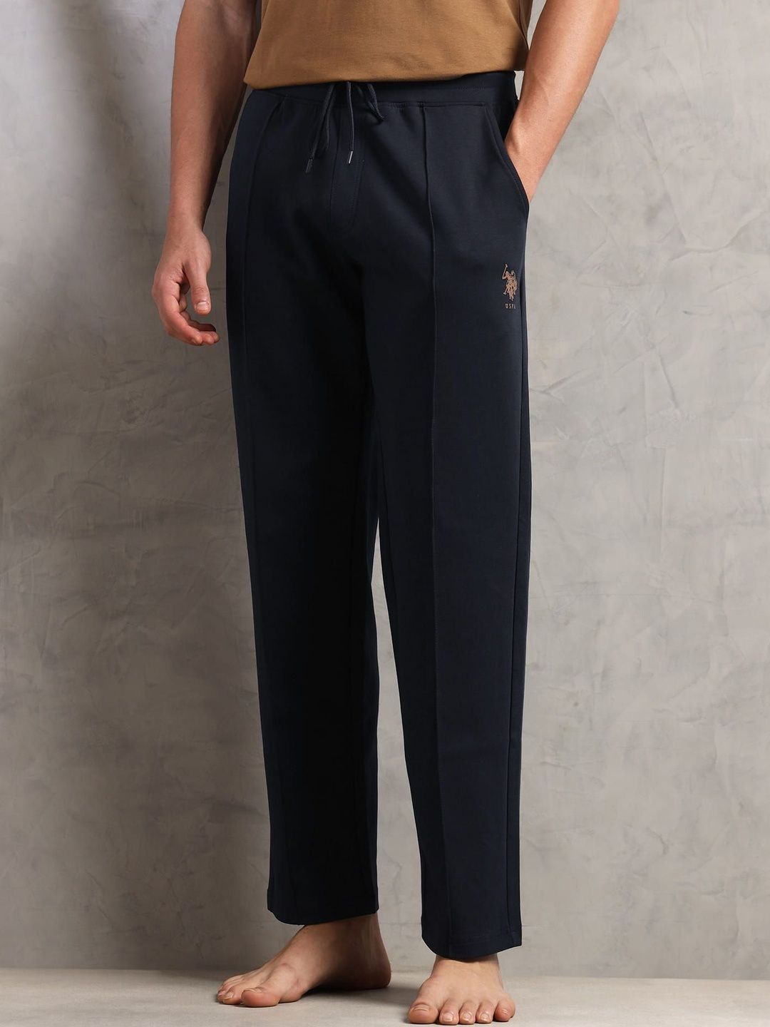 U.S. Polo Assn. Cotton Mid-Rise Lounge Pants-picture-42