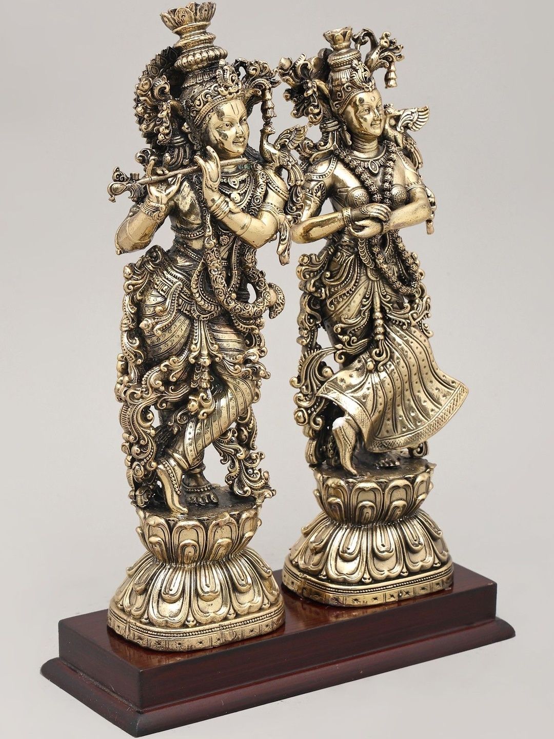 Exotic India Gold-Toned Religious Idol Showpiece-picture-35